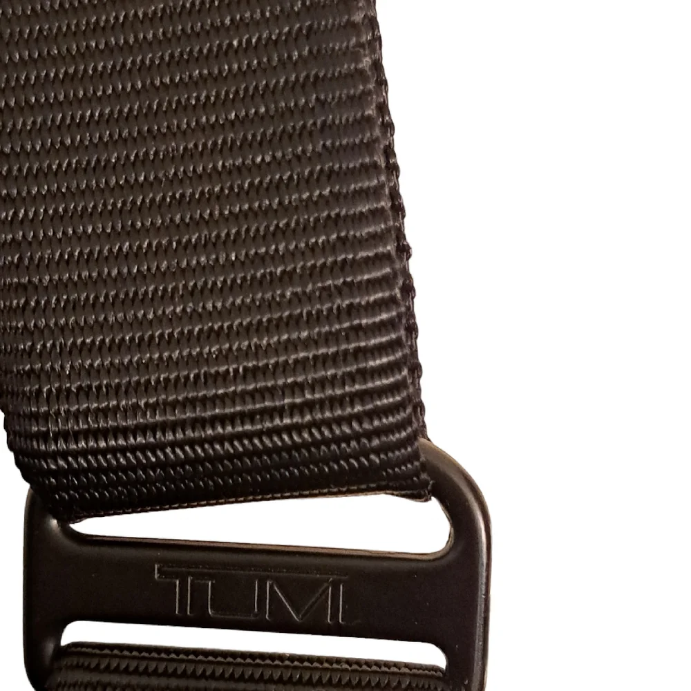Tumi Black Nylon Messenger Bag